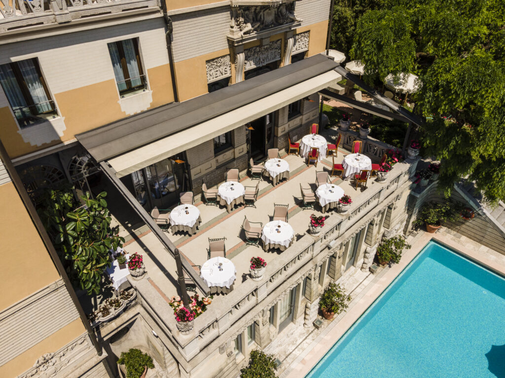 Piscina dell'Hotel Laurin